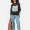 The Smurfs Oversized Graphic Sweatshirt