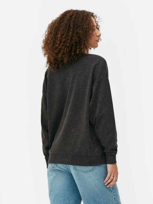 The Smurfs Oversized Graphic Sweatshirt