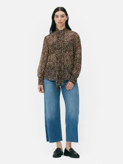 Tie Neck Blouse
