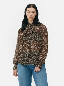Tie Neck Blouse
