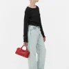 Tie Sleeve Crinkle Top
