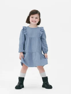 Tiered Eyelet Dress