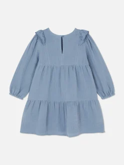 Tiered Eyelet Dress