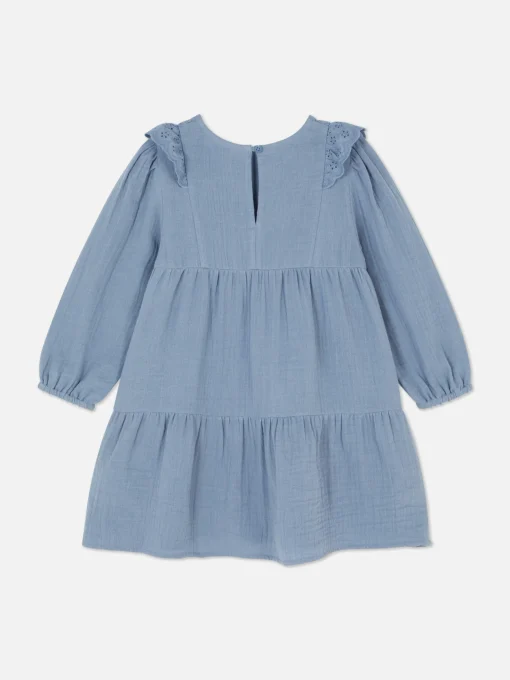Tiered Eyelet Dress