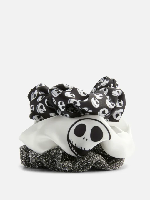 3 Tim Burton’s The Nightmare Before Christmas Scrunchies