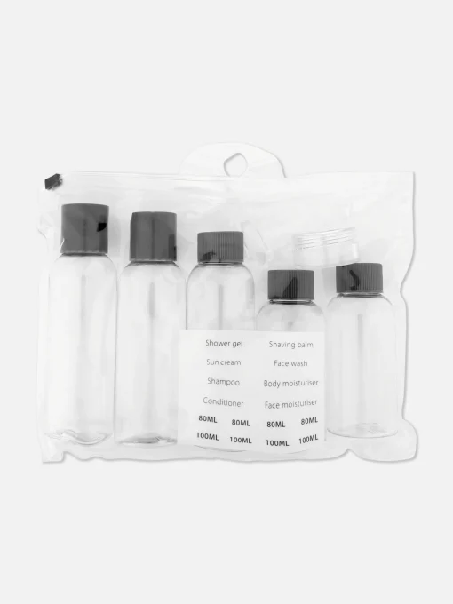 Travel Bottle & Label Set