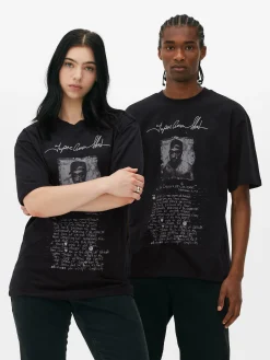 Tupac Script Graphic T-Shirt