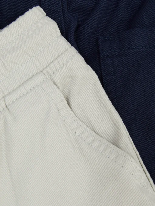 Twill Drawstring Pants