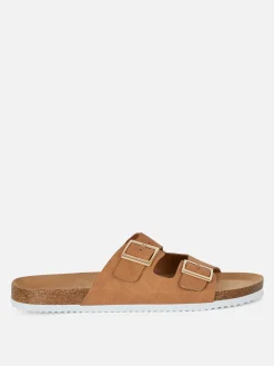 Two Strap Buckle Sandals
