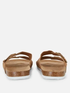 Two Strap Buckle Sandals