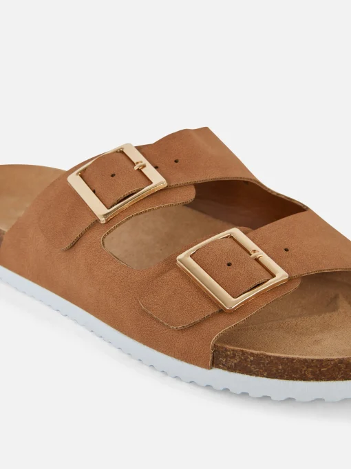 Two Strap Buckle Sandals