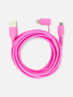 Two-in-One 2M USB Charging Cable