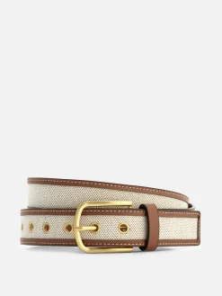 Two-Tone Textured Belt