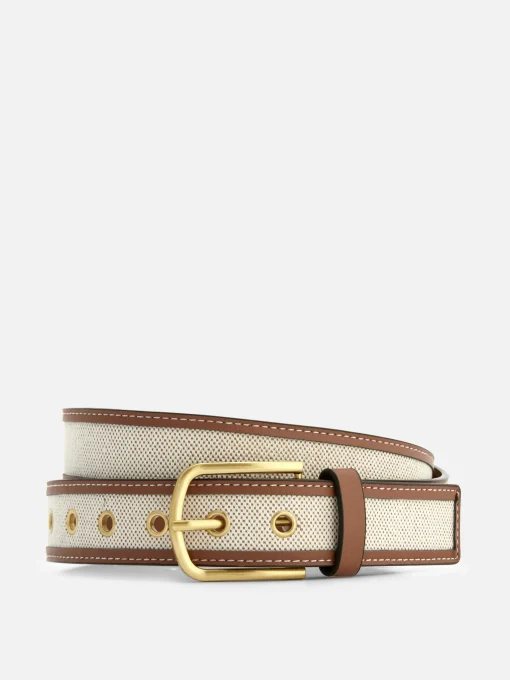 Two-Tone Textured Belt