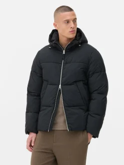 Two-Way Zip Puffer Jacket