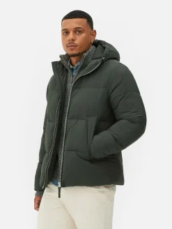 Two-Way Zip Puffer Jacket