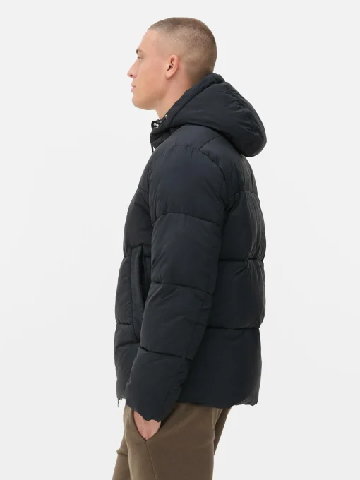 Two-Way Zip Puffer Jacket