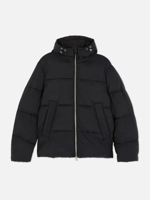 Two-Way Zip Puffer Jacket