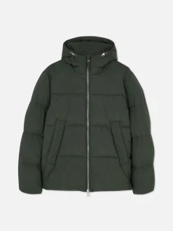 Two-Way Zip Puffer Jacket