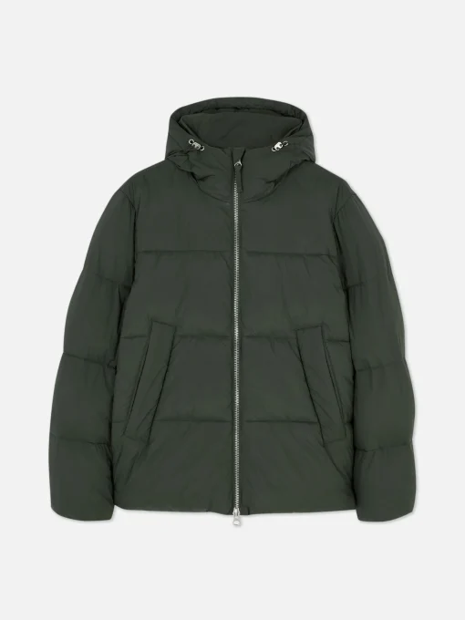 Two-Way Zip Puffer Jacket