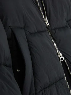 Two-Way Zip Puffer Jacket