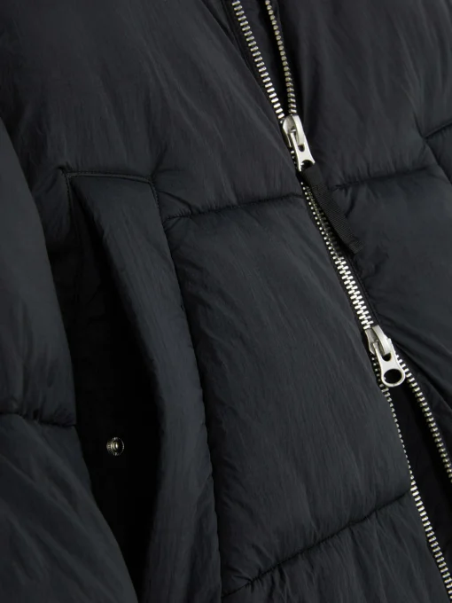 Two-Way Zip Puffer Jacket