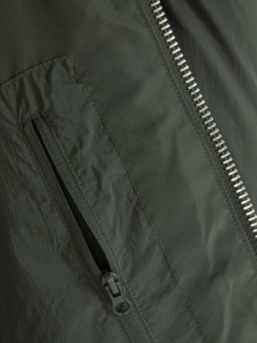 Two-Way Zip Puffer Jacket