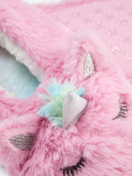 Unicorn Footie Slippers