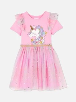 Unicorn Glitter Tutu Dress