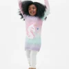 Unicorn Sweater Dress And Tights Set