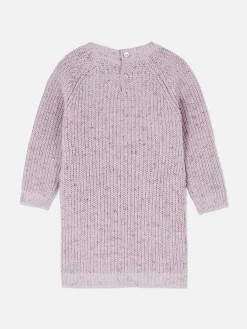 Unicorn Sweater Dress And Tights Set
