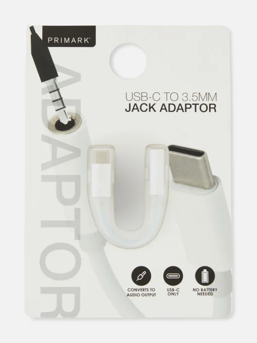 USB-C Audio Jack Adaptor Cable