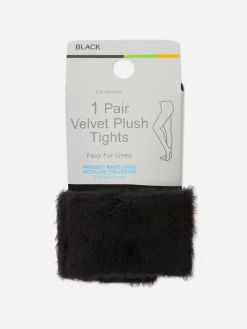 Velvet Plush Tights