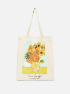 Vincent Van Gogh Sunflowers Tote