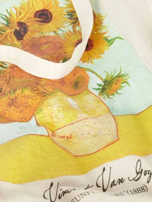 Vincent Van Gogh Sunflowers Tote