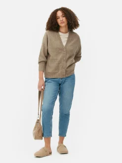 V-Neck Boyfriend Cardigan