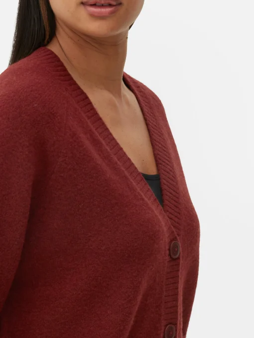 V-Neck Boyfriend Cardigan