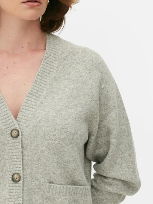 V-Neck Boyfriend Cardigan