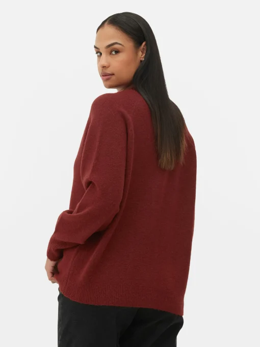 V-Neck Boyfriend Cardigan