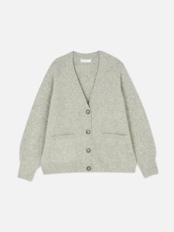 V-Neck Boyfriend Cardigan