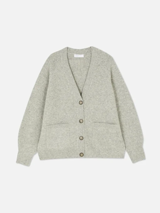V-Neck Boyfriend Cardigan