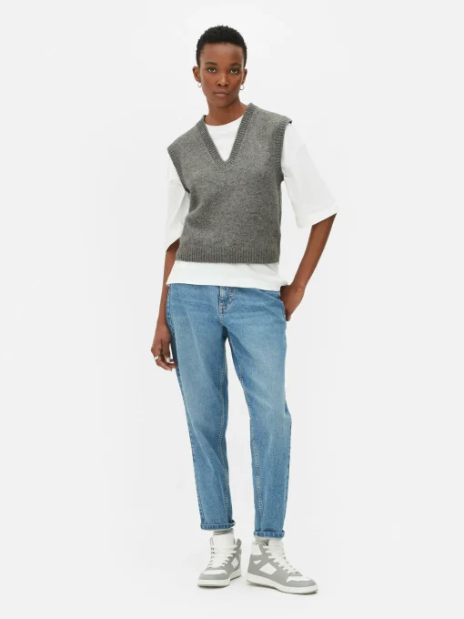 V-Neck Knit Tank