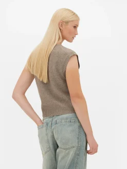 V-Neck Knit Tank