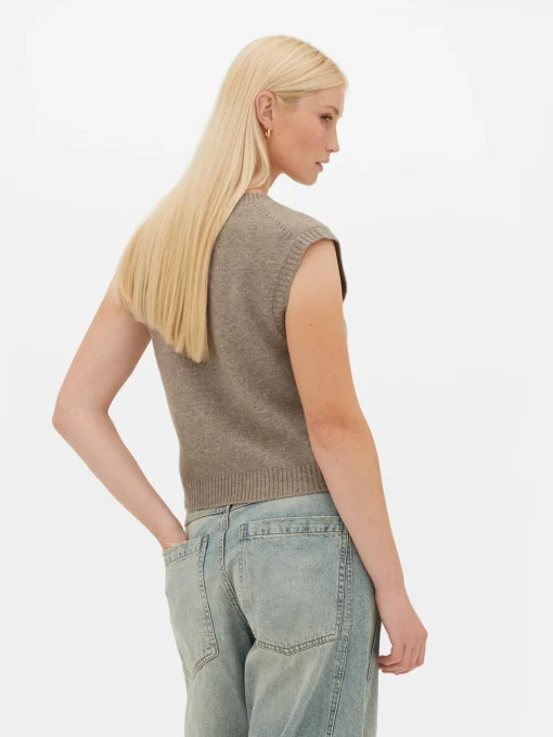 V-Neck Knit Tank