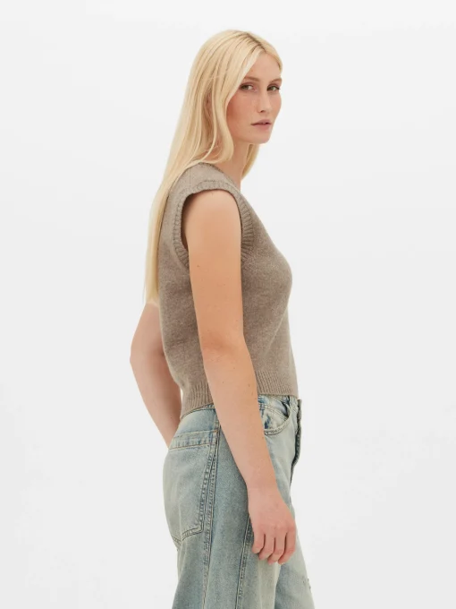 V-Neck Knit Tank