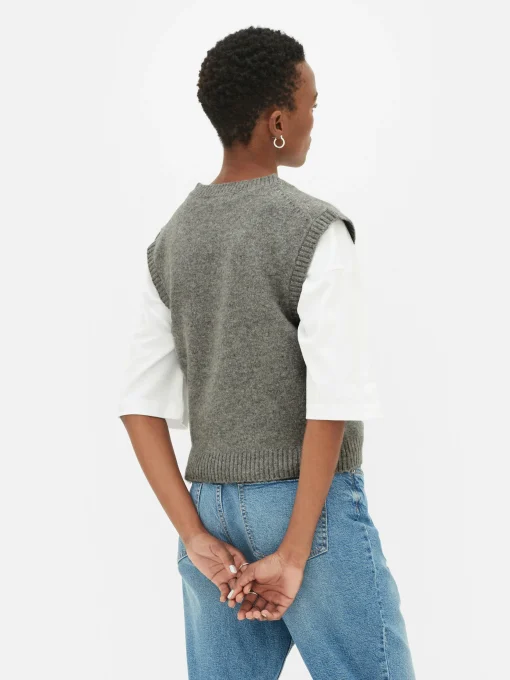V-Neck Knit Tank