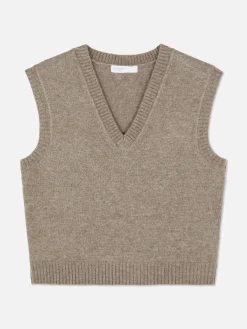 V-Neck Knit Tank