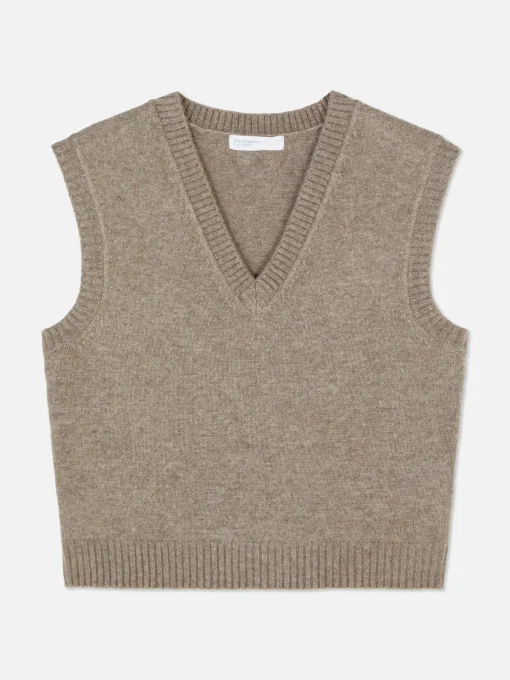 V-Neck Knit Tank