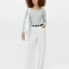 V-Neck Long Sleeve Top