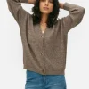 V-Neck Relaxed Fit Cardigan